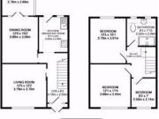 3 Bedrooms Terraced house for rent in Clarendon Gardens,...