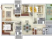 3 BHK Apartment in Attapur for resale West Hyderabad....