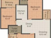 3 BHK Apartment in Raj Nagar Extension for resale...