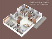 3 BHK Apartment in Kadagrahara for resale Sarjapur Road....