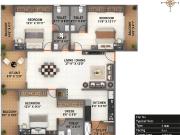 3 BHK Apartment in Sompura for resale Bangalore East....