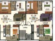 3 BHK Apartment in Vidyaranyapura for resale North...