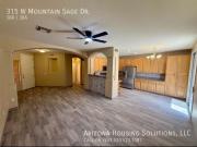 3 Br, 3 bath, Single Family 315 W Mountain Sage Dr