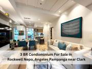 3 BR Condominium For Sale in Rockwell Nepo, Angeles...