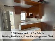 3 BR House and Lot For Sale in Mawing Residence, Porac...