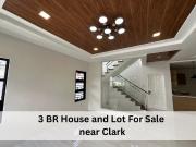 3 BR House and Lot For Sale near Clark