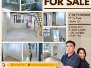 3 BR Townhouse For SALE in Cubao Quezon City