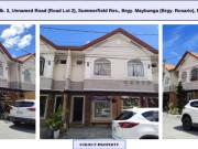 3 BR Townhouse for sale in Summerfield Residences Pasig