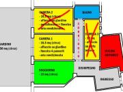 3 CAMERE USO SINGOLA VICINO FERMATA FS APPIANO
