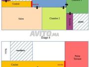 3ᵉ étage d'une maison à vendre 64 m² à Tanger