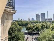3 pièces 77m2 Vue Seine Paris 16 Muette Sud