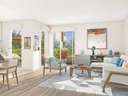 3 PIÈCES de 61m² + BALCON + PKG s