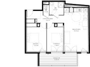 3 pièces de 65,44m2 avec terrasse