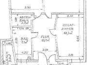 3 Raum Wohnung, 88 m², zentrale Lage