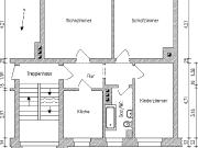 3 Raum Wohnung mit Balkon