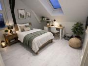 3 Room Attic Apartment with Character – Historic Railway...