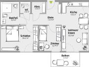 3 Schlafzimmer Wohnung Pfullingen Deutschland LS90541948