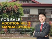 3 Storey Townhouse in Addition Hills Mandaluyong