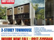 3 Storey Townhouse in Cubao near Gateway Mall and...
