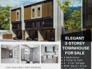 3 Storey Townhouse in Quezon City near Gateway Mall...