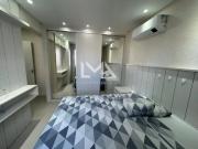 3 suítes e 2 vagas mobiliado para locação anual na meia...