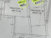 3 Terrenos juntos desde 1,800 hasta 3,382 / Fraccionables