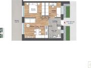 3 Zimmer, 47 m², Andritz Gartenwohnung mit Terrasse |...