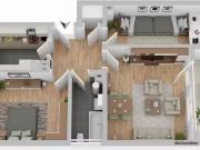 3 Zimmer 66 m² 69.000 € Kaufpreis Wohnungen in Mitterteich