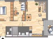 3 Zimmer 79 m² 1.348 € Kaltmiete Wohnungen in Bonn