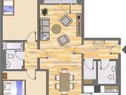 3 Zimmer 81 m² 936 € Kaltmiete Wohnungen in Düsseldorf