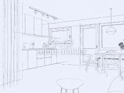 Neu renoviert: 3 Zimmer Architekten Wohnung