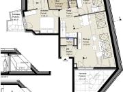 3 Zimmer Dachgeschoß Wohnung mit zwei Terrassen...