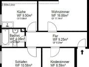 3 Zimmer Dachgeschosswohnung in ruhiger Lage – Schwetzingen