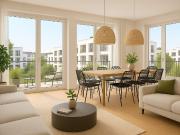 3 Zimmer Dachgeschosswohnung mit Balkon, Nähe Donaulände