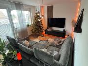 3 Zimmer Dachgeschosswohnung mit Balkon und Garage