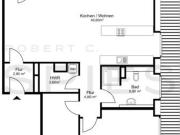 3 Zimmer Dachgeschosswohnung mit Einbauküche und Balkon...