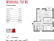 3 Zimmer Wohnung im 1.OG mit Balkon, provisionsfrei