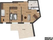 3 Zimmer Wohnung im Erdgeschoss Neubau an der Kahnfahrt