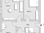 3 Zimmer Wohnung in Erlangen Innenstadt