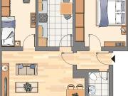 3 Zimmer Wohnung in Gelsenkirchen Resser Mark