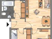 Renovierte 3 Zimmer Wohnung mit neuem Bad in Wolfsburg...