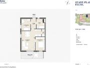 3 Zimmer Wohnung mit 13m² großer Terrasse am Mayburger Kai