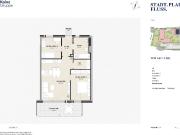 3 Zimmer Wohnung mit 13m² großer Terrasse am Mayburger Kai