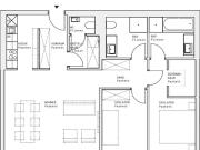 3 Zimmer Wohnung mit 2 Bädern – Erstbezug in den DC...