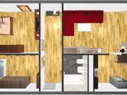 3 Zimmer Wohnung mit Balkon und Dusche