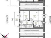 3 Zimmer Wohnung über 2 Etagen mit Dachterrasse...