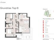 3 Zimmerwohnung B2 Top 6 | Wohnen im Herzen von Grödig
