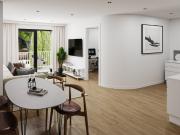 3 Zimmerwohnung im Erstbezug mit 2 Balkonen ausgestattet