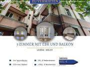 3 Zimmerwohnung mit Balkon, Einbauküche sowie modernen...