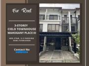 3BR Townhouse for Rent at Mahogany Place III in Acacia...